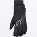 FXR Mens Attack Pro Insulated Glove - Black, front view