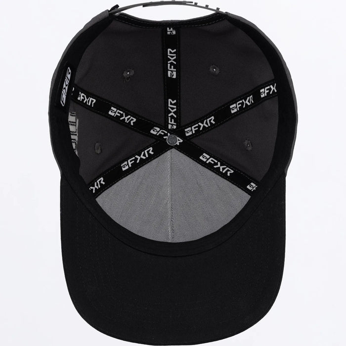 FXR Pedigree Hat - Black/White, view 3