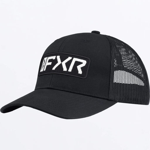 FXR Mitered Hat - Black/White, front view