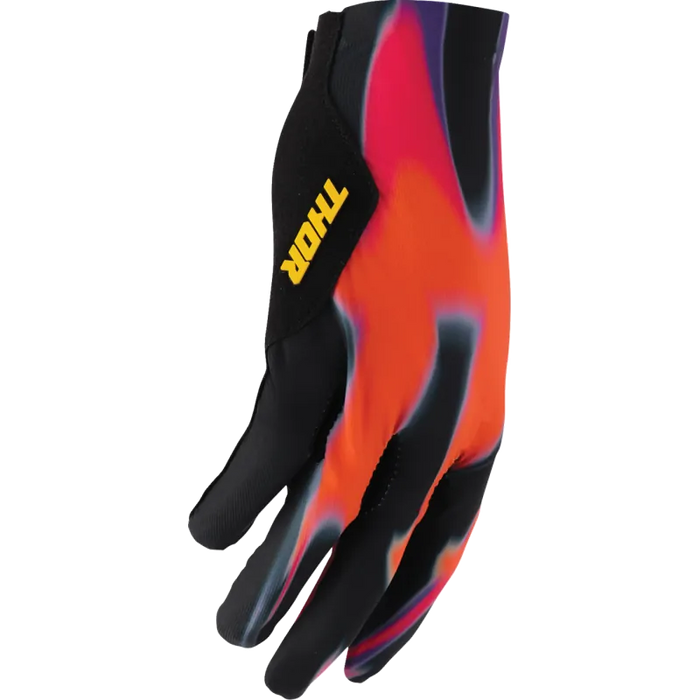 Thor Mens Sportmode Gloves - Inferno Orange/Purple - Front
