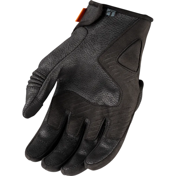 Icon Mens Contra 3 Gloves - Black - Back