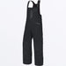 FXR Mens Hydrogen Bib Pant - Stealth, front view