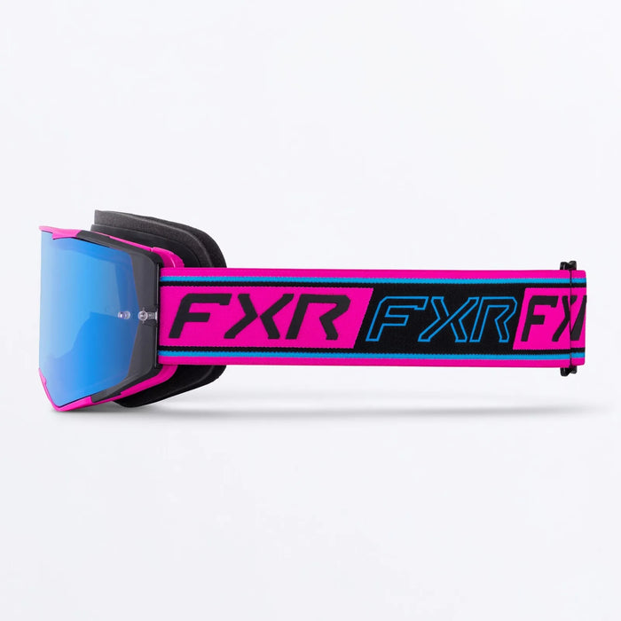 FXR FXR Factory Ride MX Goggle - Sky/Razz, view 2