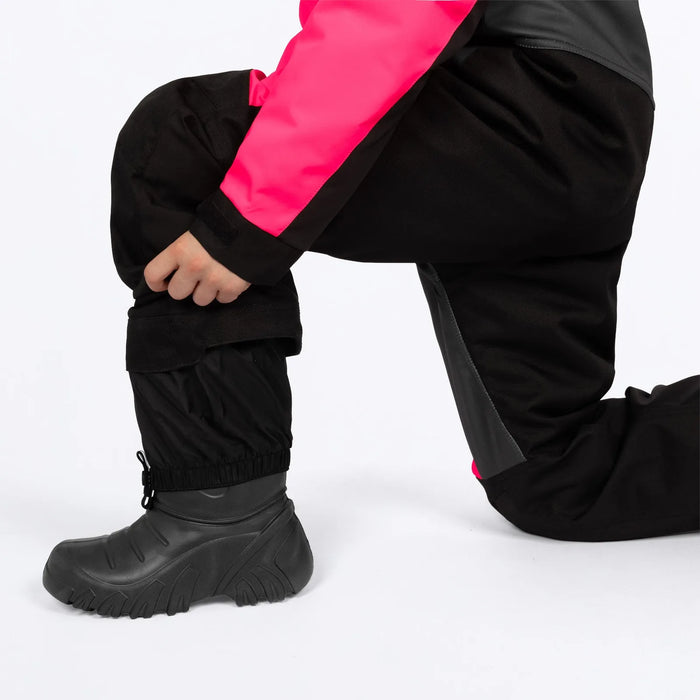 FXR Youth Revo Monosuit - Asphalt/Razz/Maui, view 8