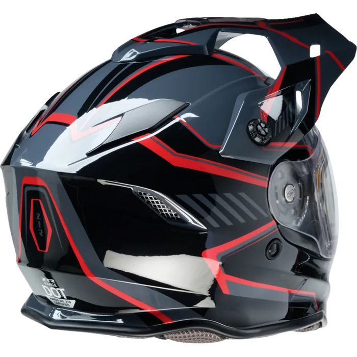 Z1R Range 2.0 Rotor Helmet with Electric Dual Lens Face Shield