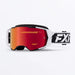 FXR FXR Factory Ride MX Goggle - White/Black, front view