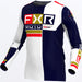 FXR Podium Pro Battalion MX Jersey - Navy/White/Red, front view