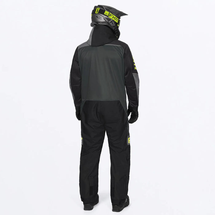 FXR Mens Revo Lite Monosuit - Asphalt/Ti/HiVis, view 2