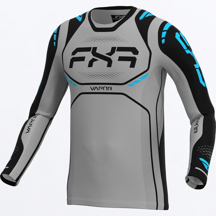 FXR Vapor Air MX Jersey 2026 - Platinum, front view