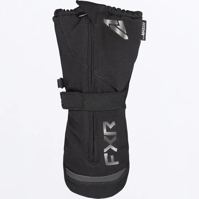 FXR Toddler Helix Mitt 2027 - Black, front view
