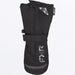 FXR Toddler Helix Mitt 2027 - Black, front view
