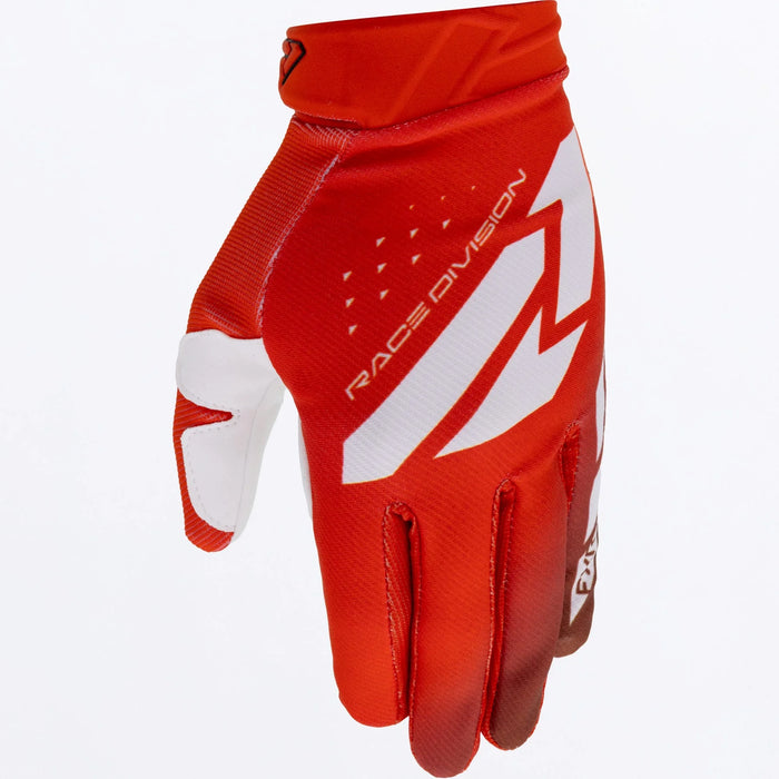 FXR Reflex MX Glove 2025 - Red/White, front view