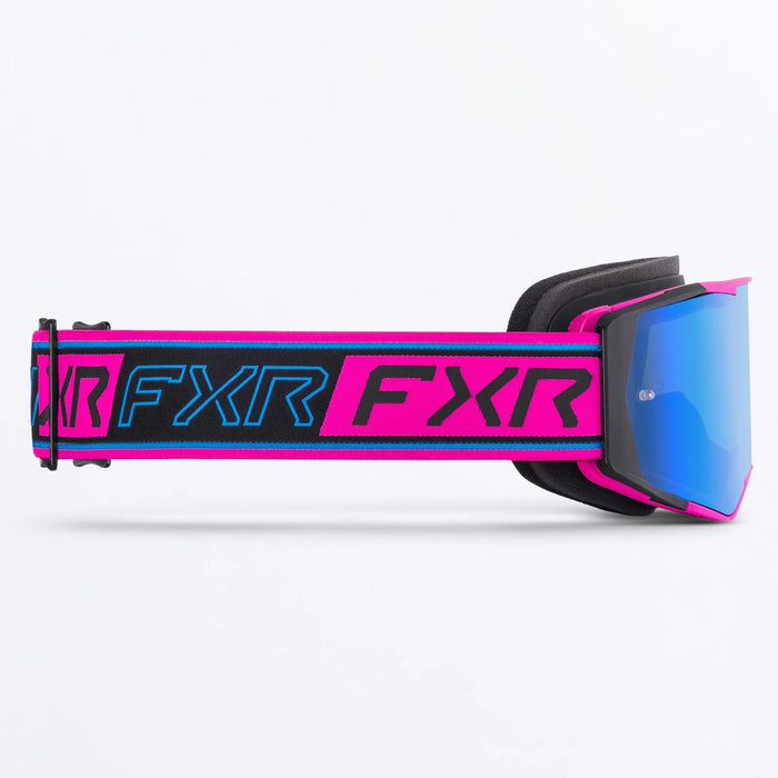 FXR FXR Factory Ride MX Goggle - Sky/Razz, view 4