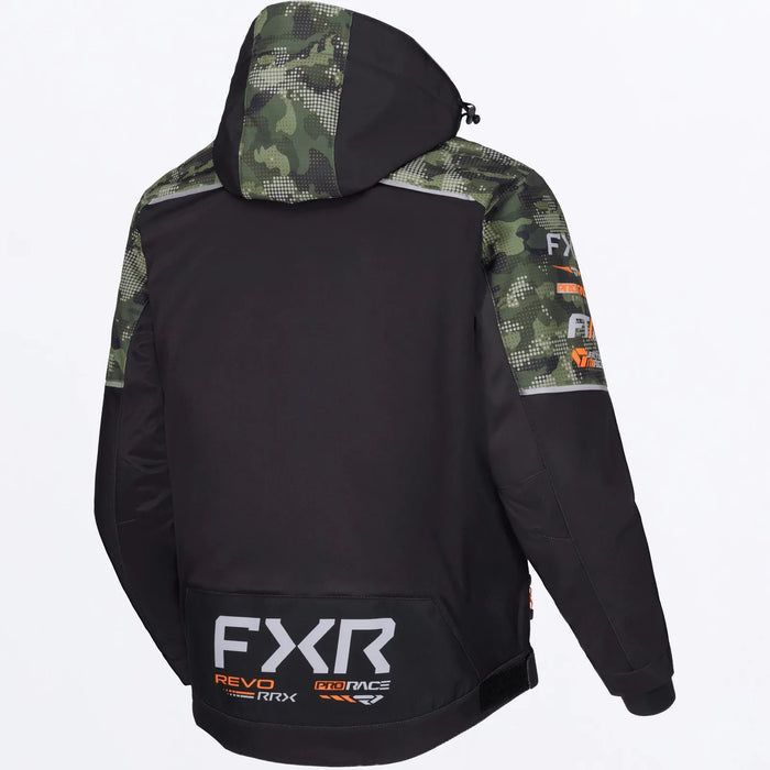 FXR Mens Revo RRX 2-in-1 Jacket - Blk/Camo/Orange, view 2