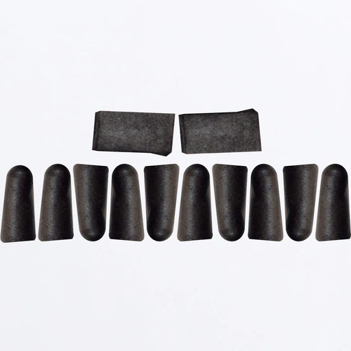 FXR Apex Vent Plugs - Black, front view