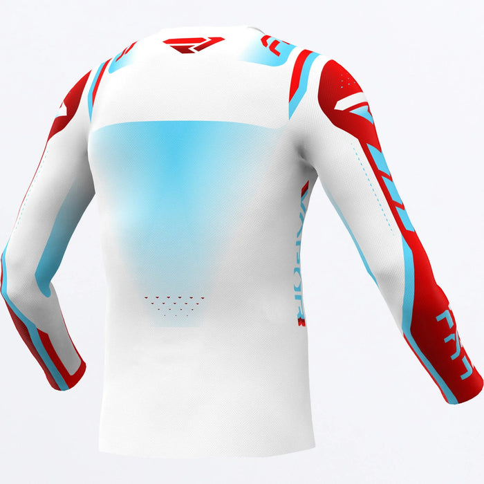 FXR Vapor Air MX Jersey 2025 - Scorch White, view 2