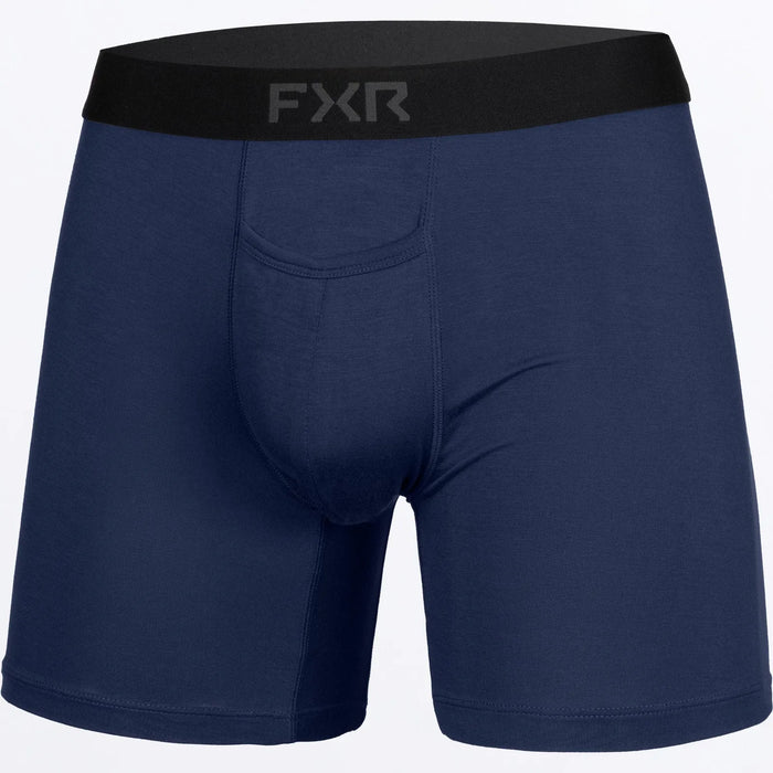 FXR Mens Atmosphere Boxer Brief 2027 - Midnight, front view