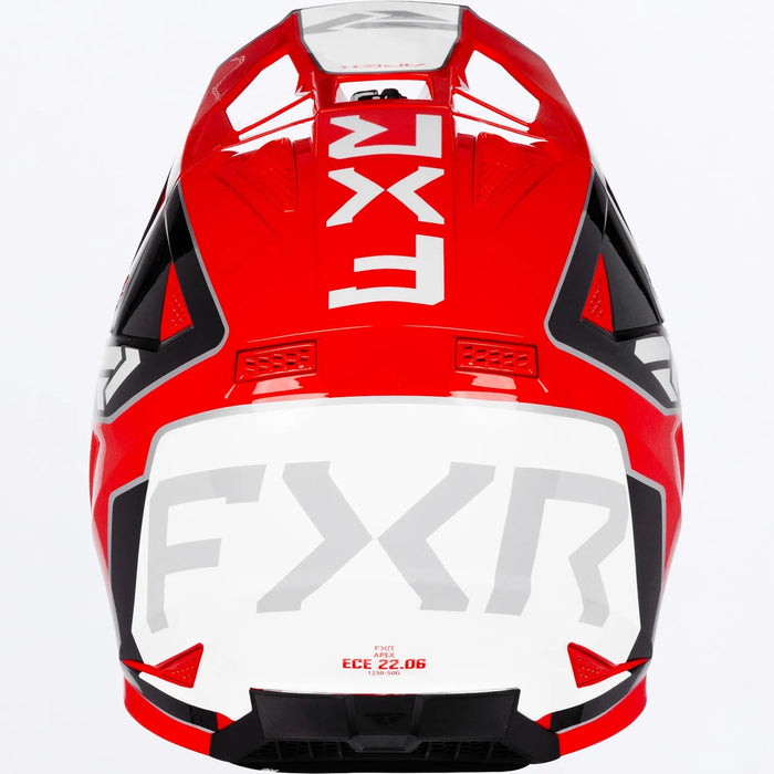 FXR Apex MX Helmet - Red, view 3