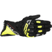 Alpinestars Mens SP-3 Gloves - Black/Fluo Yellow/White - Front