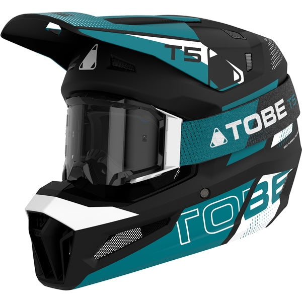 TOBE T5 Helmet with Clear Lens Ballistic Goggle