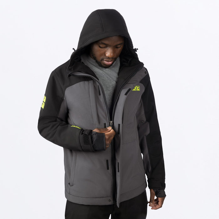 FXR Mens Vertical Pro Insulated Softshell Jacket