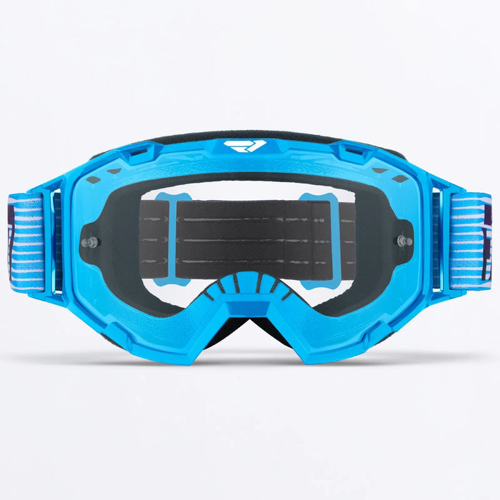 FXR Maverick Prime Youth MX Goggle - Sky/Purple, view 5
