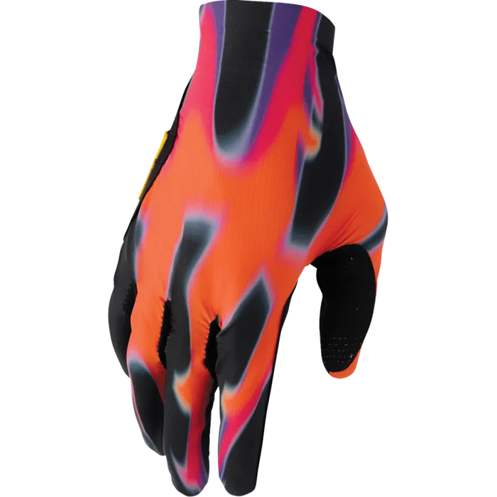 Thor Mens Sportmode Gloves - Inferno Orange/Purple - Front