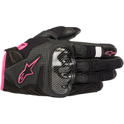 Alpinestars Womens Stella SMX-1 Air V2 Gloves - Black/Fuchsia