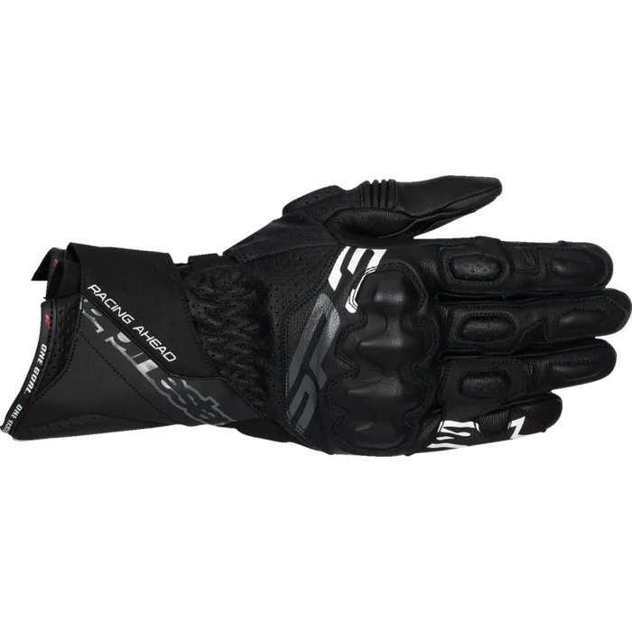 Alpinestars Mens SP-3 Gloves - Black - Front
