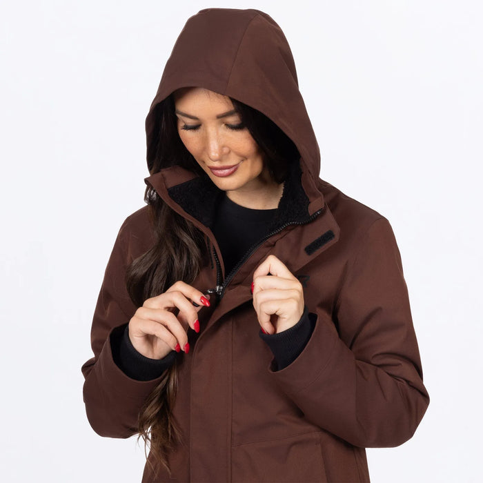 FXR Womens Ascend Jacket - Dark Cedar, view 4