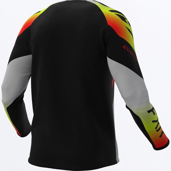 FXR Clutch MX Jersey 2027 - Grey/Black/Inferno, view 2