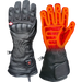Gerbing Mens 7V Hard Knuckle Battery Heated Gloves - Black - Front