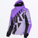 FXR Womens Cold Cross CX Jacket - Amethyst/Black, front view