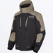 FXR Mens Excursion FX Jacket - Black/Canvas, front view