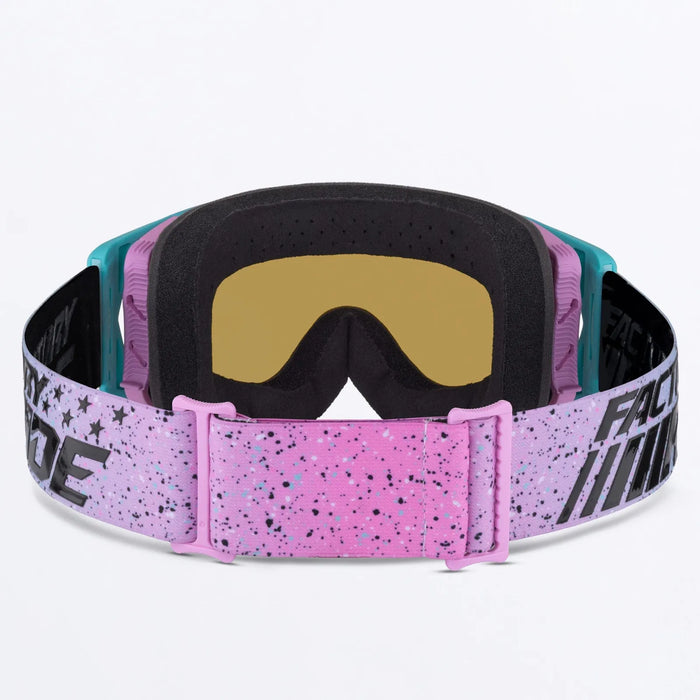 FXR Factory Ride MX Goggle - Pink/Mint Speckle, view 3