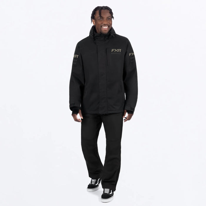 FXR Mens Ascend Jacket - Black/Stone, view 3