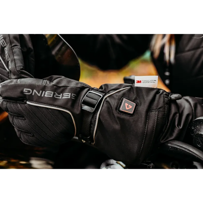 Gerbing Mens 7V Atlas Ultra-Flex Battery Heated Gloves - Black - Lifestyle