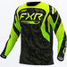 FXR Clutch MX Jersey 2027 - Army/Lime/Black, front view