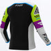 FXR Podium Gladiator MX Jersey 2026 - White/Black/HiVis, view 2