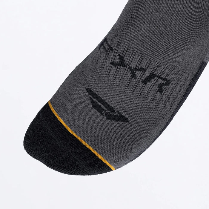 FXR Boost Performance Sock - Asphalt/Black, view 3