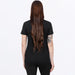 FXR Womens Mitered Premium T-Shirt - Black/Dusty Rose, view 2