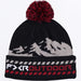 FXR Mountain Beanie - Black/Oxblood, view 2