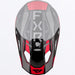 FXR Apex Snow Helmet Peak - Red, front view