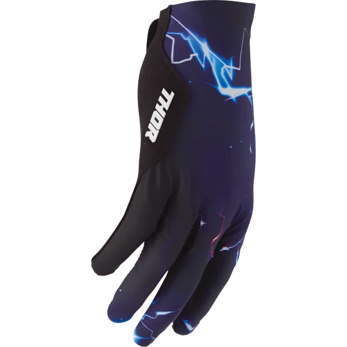Thor Mens Sportmode Gloves - Surge Black/Blue - Front