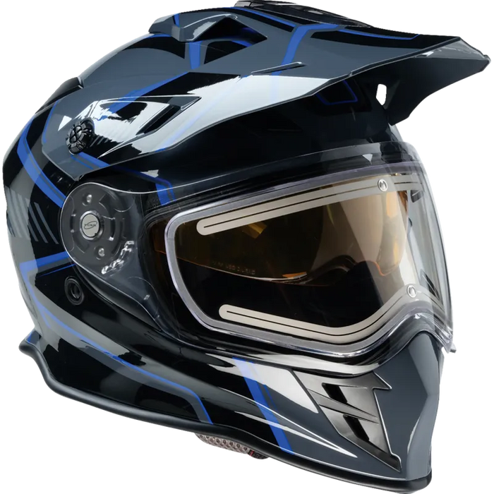 Z1R Range 2.0 Rotor Helmet with Electric Dual Lens Face Shield