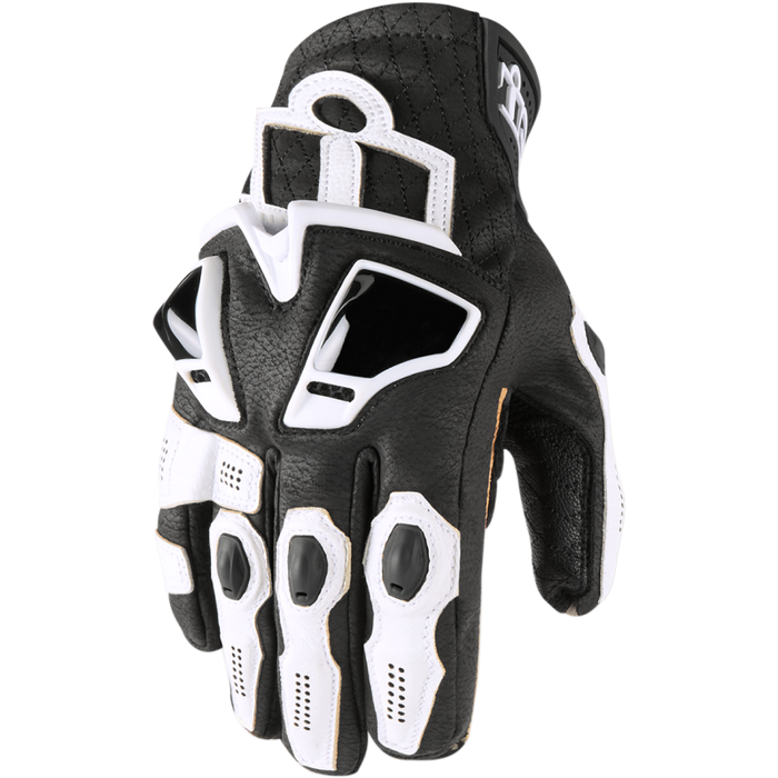 Icon Mens Hypersport Short Gloves - Black
