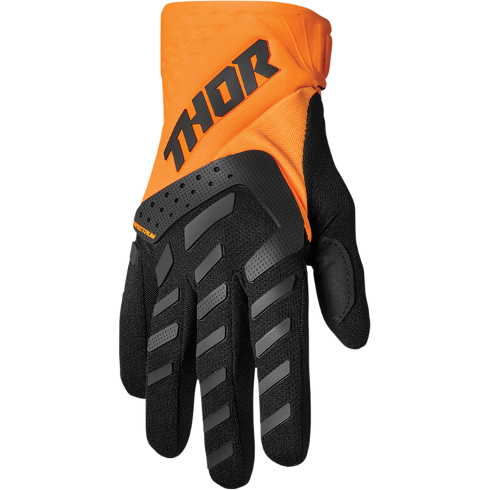 Thor Mens Spectrum Gloves - Orange/Black