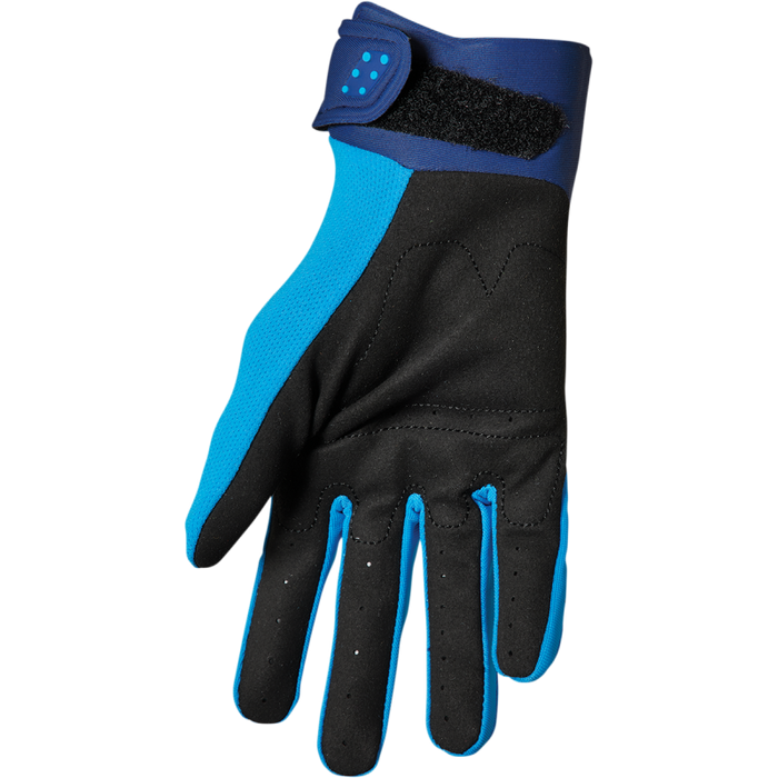 Thor Youth Spectrum Gloves - Black/Acid