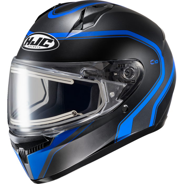 HJC C10 Elie Helmet with Electric Dual Lens Face Shield
