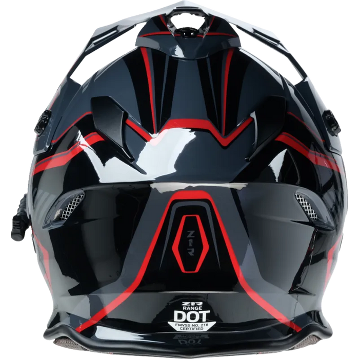 Z1R Range 2.0 Rotor Helmet with Electric Dual Lens Face Shield